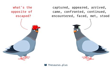 Find 3 ways to say <strong>ESCAPED</strong>, along with <strong>antonyms</strong>, related words, and example sentences at Thesaurus. . Escaped antonyms